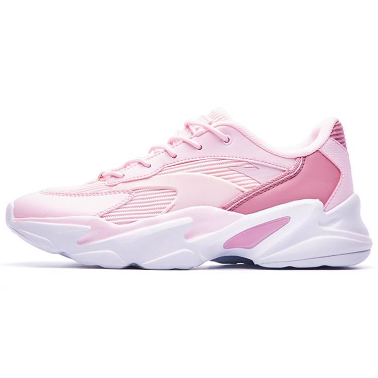 

New ANTA Chunky Sneakers Women s Low top White/Pink 12818852-4 39