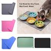 48*30*2cm Silicone Pet Mat Anti-spill Dog And Cat Feeding Mat