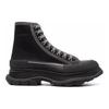 Alexander Mcqueen Tread Slick High-Top Sneakers 'Black Grey' Men's 662681W4MV81081