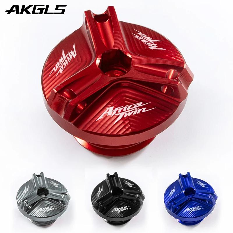 Motorcycle Engine Oil Cap Bolt Fuel Filler Cap Protection Accessories For HONDA Africa Twin CRF 1100 1000 L CRF1100L CRF1000L