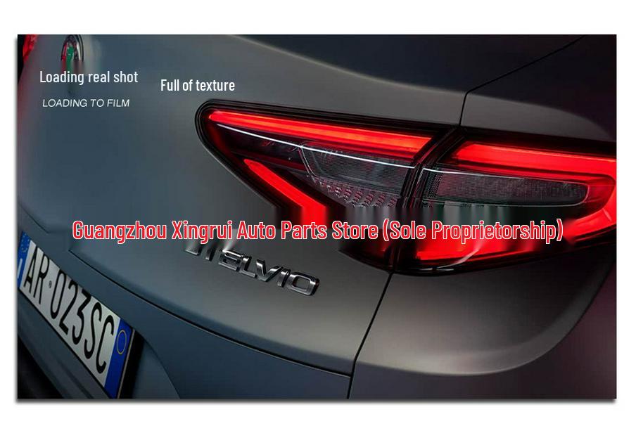 Alfa Romeo STELVIO Trunk Emblem Modification Personalized ABS Logo Sticker