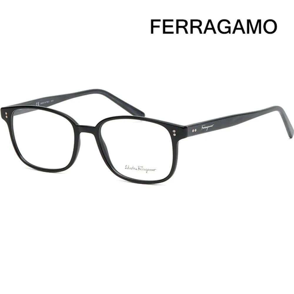 Eyeglass Frame SF2915 004 Lightweight Square Horn-rimmed Black