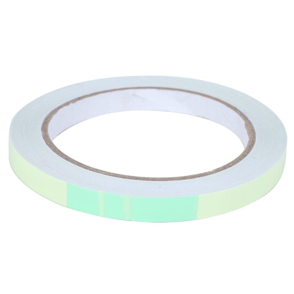 Safety Marker Green Adhesive Luminous Tape High Bright 10mmx10m Photoluminescent Tape Glow Strips Glow Dark Tape Egress Marker