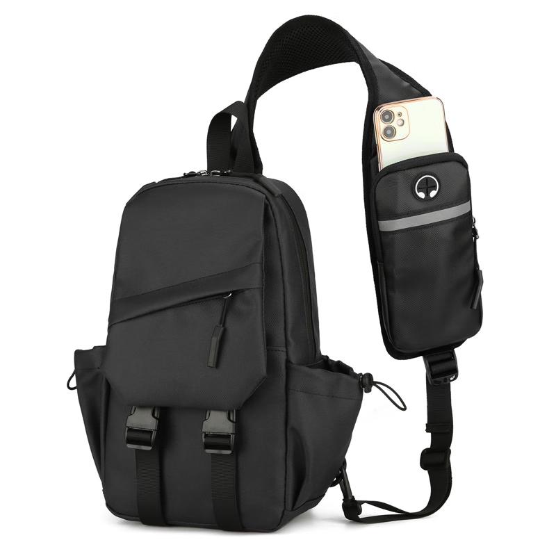 Мужская многофункциональная уличная нагрудная сумка