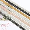 10pcs Rhinestone Ribbons Roll Diamond Sparkling Banding Party Gift Trim Decoration DIY Crafts Self-Adhesive Rhinestone Sticker