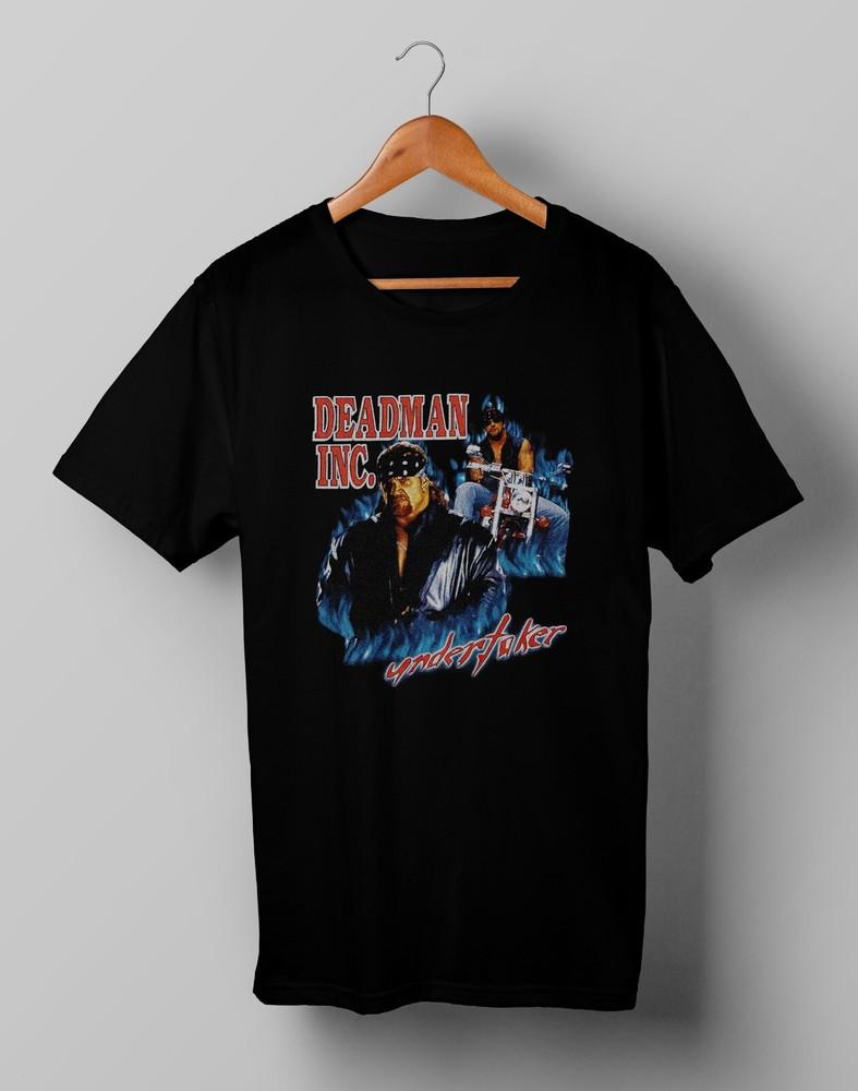 Vintage Deadman inc Under taker T Shirt Size S-5XL Unisex T-Shirt XL