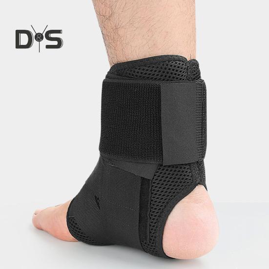 Ankle Brace Adjustable Ankle Support for Sprains Plantar Fasciitis Achilles Tendonitis Breathable Outdoor Sports Ankle Compression Sleeve