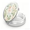 Small Size Pill Box 3 Compartment Pill Organizer Cute Pill Case  For Purse Pocket