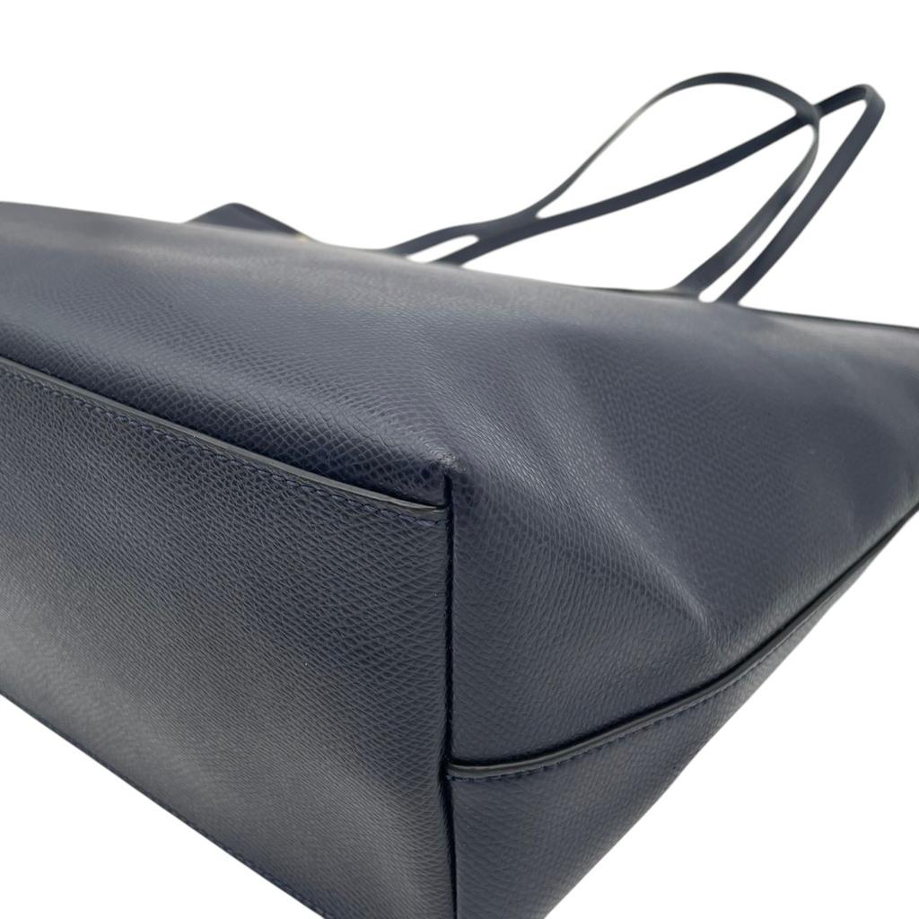 Used COACH Tote Bag City City Zip ToteTote Bag Navy Women