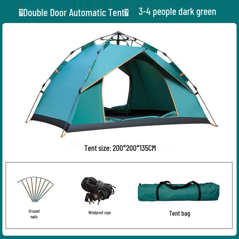 Automatic Outdoor Camping Tent - Quick Open, Folding for Beach or Picnic