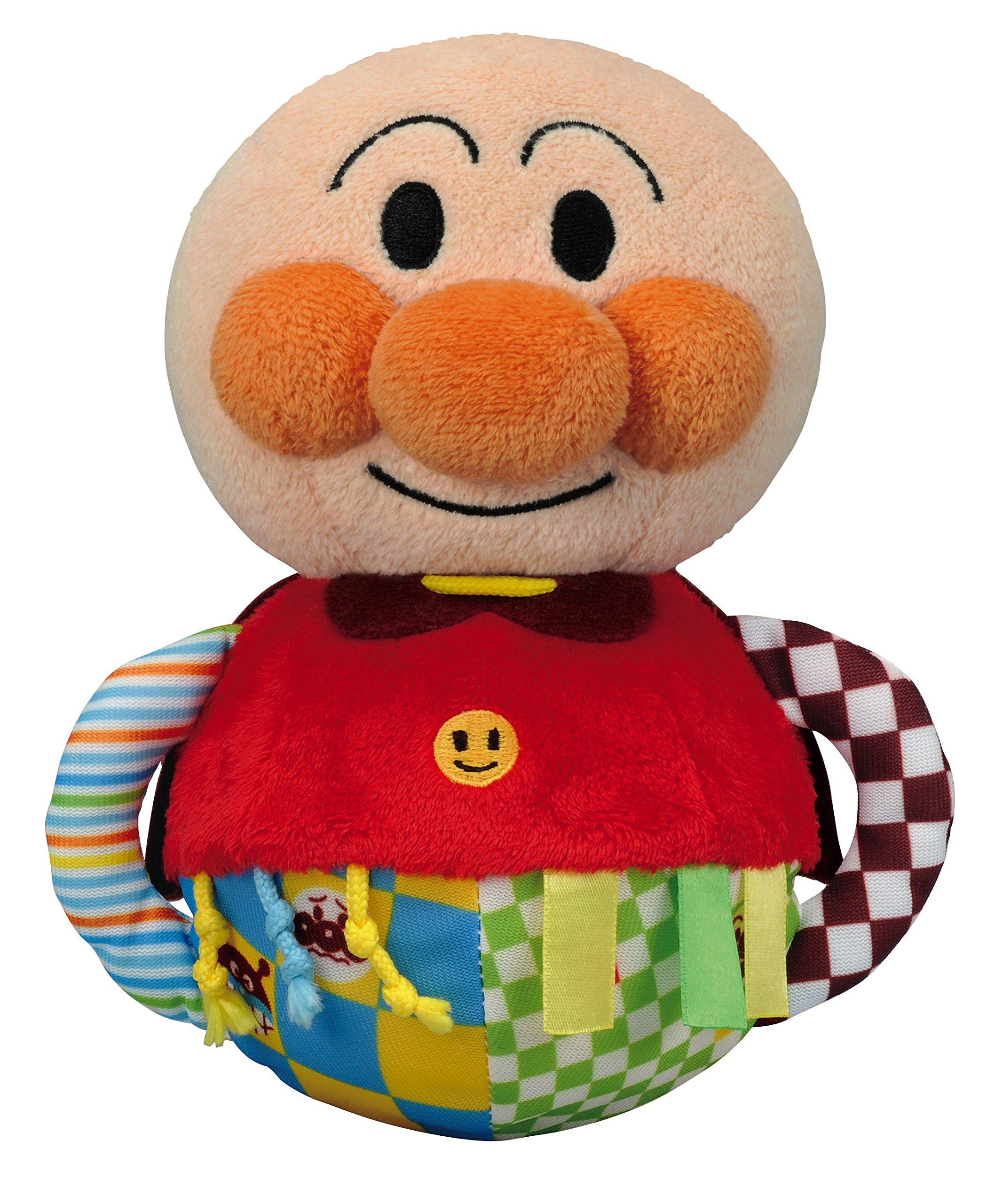 Bandai BabyLabo 2-Way Rattle and Rolling Anpanman