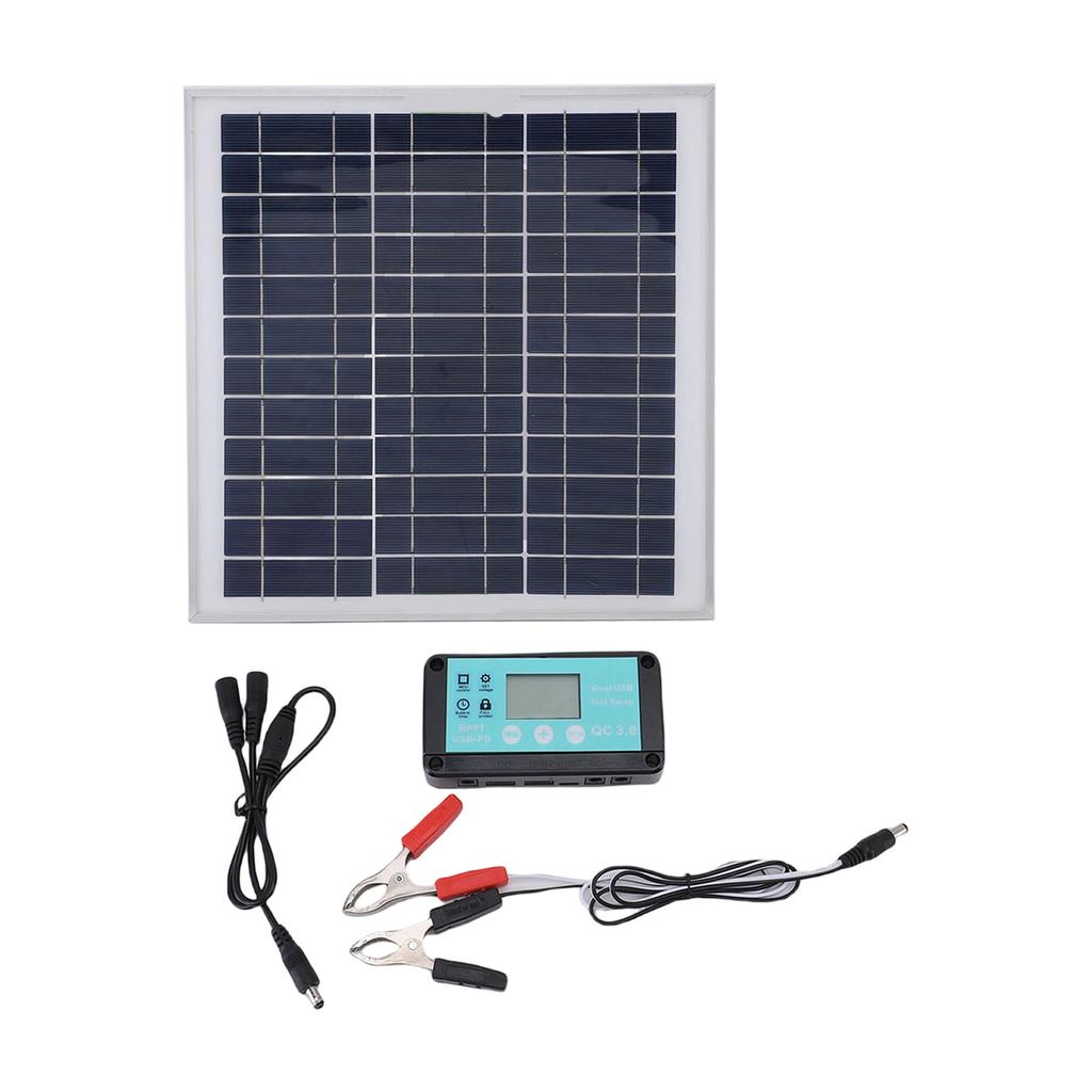 100W Solar Panel Intelligent Fast Charging Controller Portable Solar Panel Kits Solar Panel Charge Controller Enduring