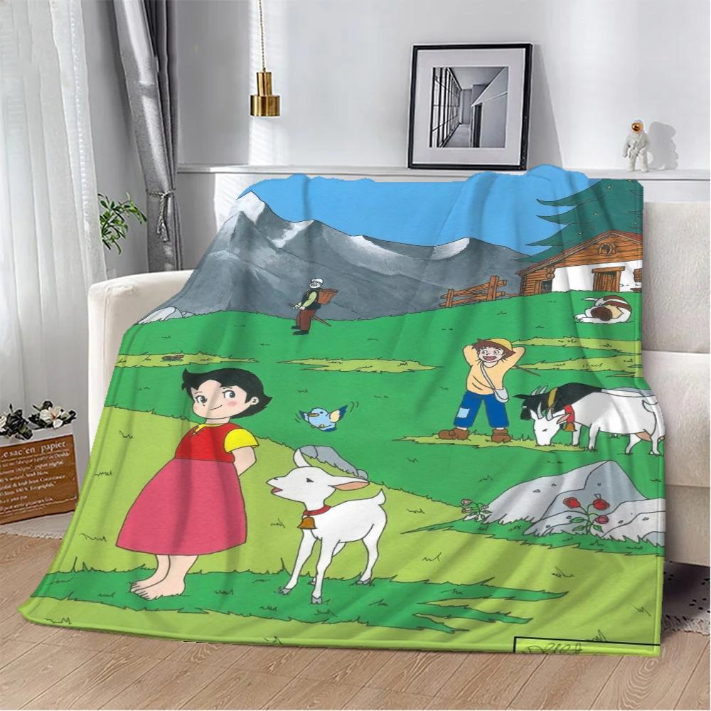 Heidi Throw Blanket Oversized 200x300 Beach Towel Luxury Blankets & Throws Home Interior Knitted Plaid Microfiber Bedding Knee &