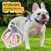1Pc Cat Dog Harness Vest Chest Rope Set Reflective Breathable Adjustable Outdoor Walking Pet Harness for Small Medium Dogs