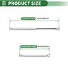 Motoforti Universal Lift Support Strut Gas Springs 15"/380mm 40Ib/180N/18kg Metal Silver Tone, 2 Pieces