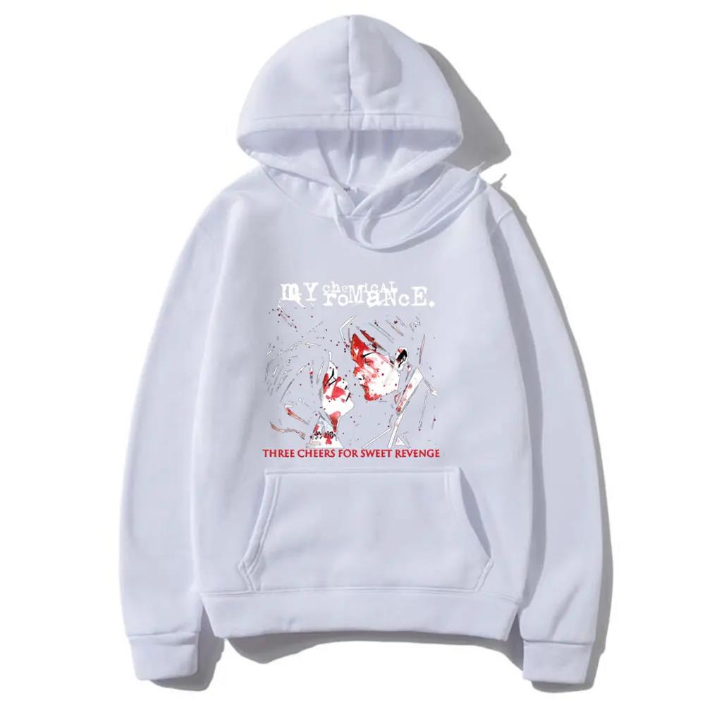 MY CHEMICAL ROMANCE THREVERGE Hoodie Para Homens E Mulheres, Camisola De Algodão, Sportswear Hoodies Soltos, Camisolas Da Moda