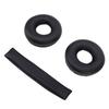 Earpad Headband Protector Set Fit for WH CH520 Headphone Replacement Ear Pads Headband Cover Black