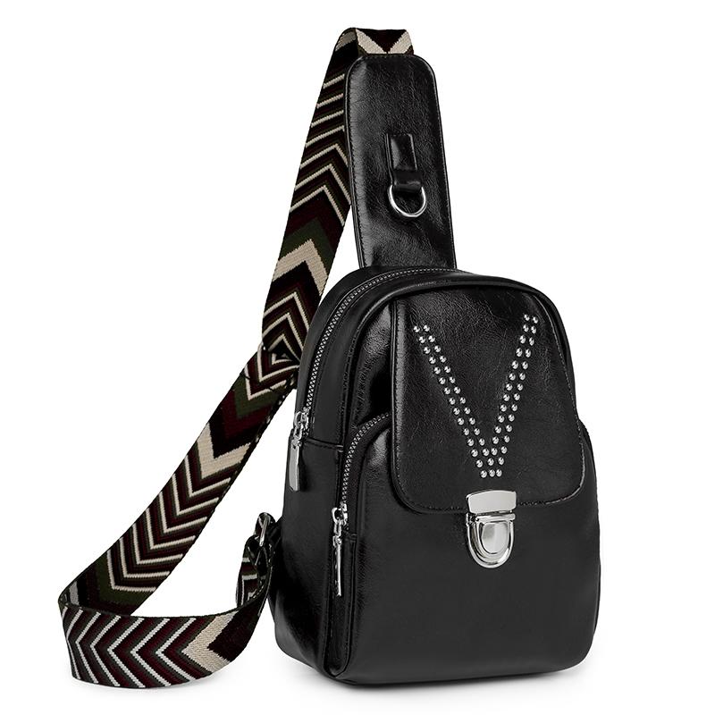 Women's Crossbody Bag Shoulder Bag Water-repellent PU Chest Bag