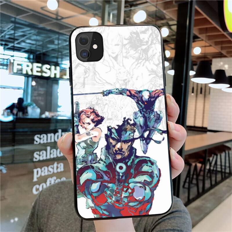 Game Metal Gear Phone Case for Iphone 12 Pro Max Mini 11 Pro XS MAX 8 7 6 6S Plus X 5S SE 2020 XR Case