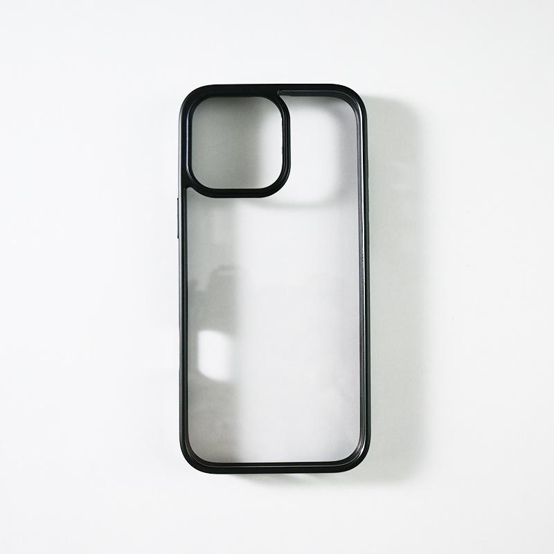 The new Apple 11 mobile phone case is simple and suitable for iPhone11promax transparent anti-drop protective case, matte advanced.