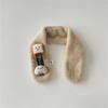 Infant Fleece Neck Warmer Children Plush Scarf Cotton Scarf for Winter Outdoor Activity Suitable for Kids 3 to 10 Year