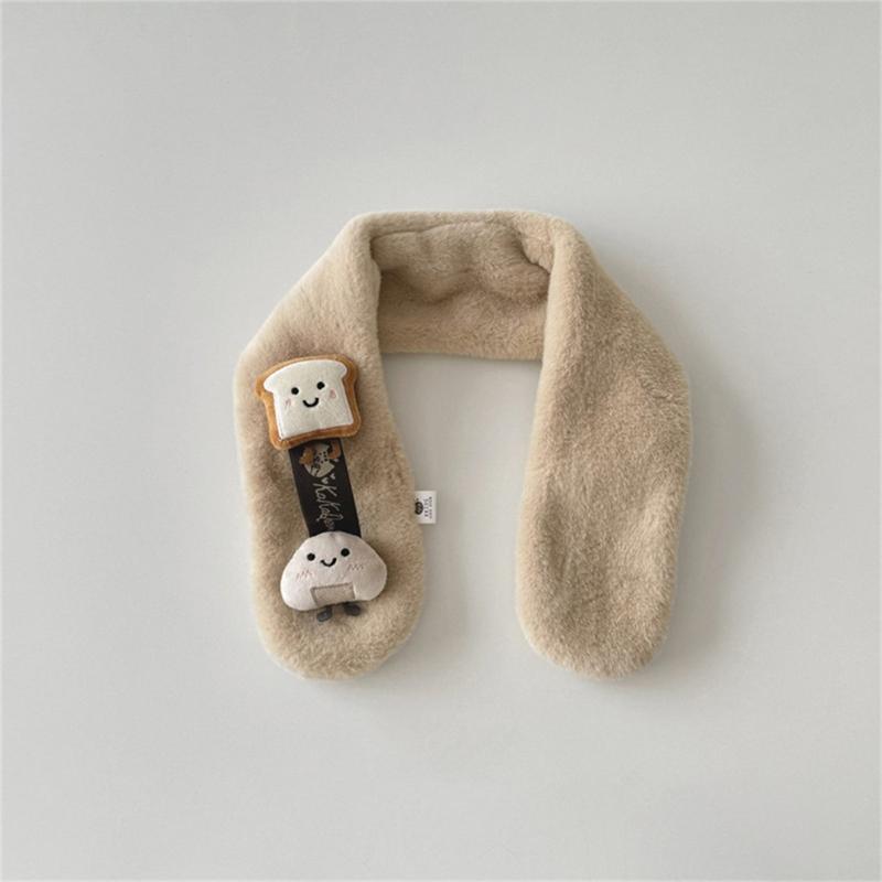 Kleinkind Fleece Nackenwärmer Kinder Plüschschal Baumwollschal für Winter Outdoor-Aktivität Geeignet für Kinder 3 bis 10 Jahre