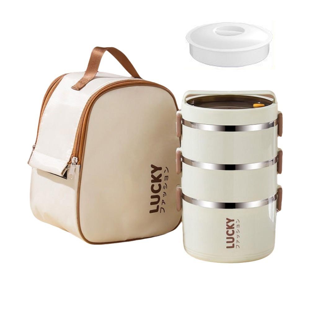 Stainless Steel Multi-Layer Lunch Box Food Grade Instant Noodle Bowl Insulated Lunch Box Camping