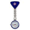 Leppte Luminous Nurse Watch: Clip-on Retro Pocket Breast Watch for Women, Cute Student Engraving