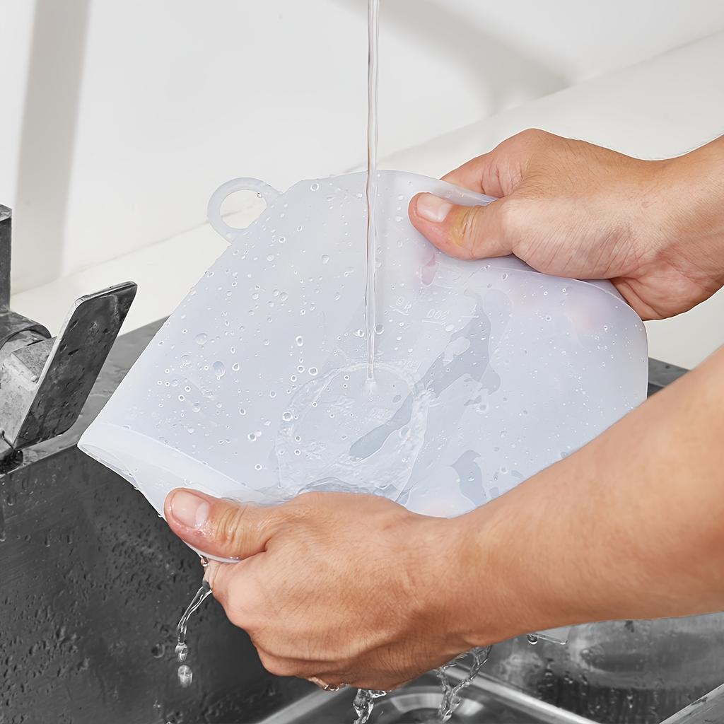 4 Stück Auslaufsichere Silikon-Lebensmittelaufbewahrungsbehälter mit bunten Deckeln – BPA-frei, Spülmaschinenfest, Perfekt für Küche, Kühlschrank, Reise & Bürogebrauch