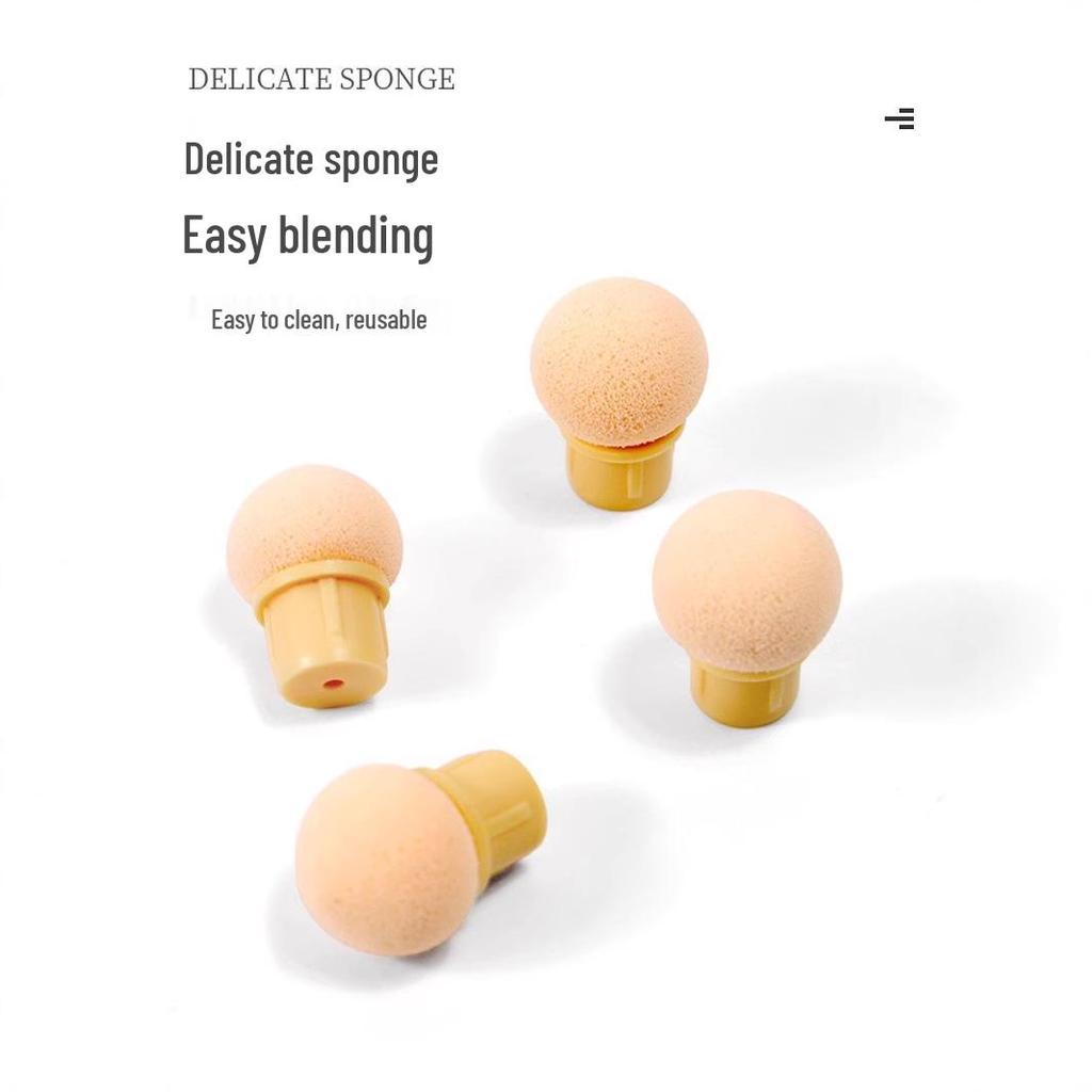 Nail Art Dual-Head Sponge Gradient & Dotting Blush Brush Tool