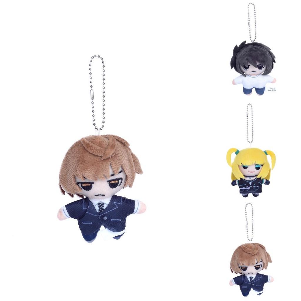 Death Note Soft Plush Keychain Featuring Yagami Light And Misa Amane