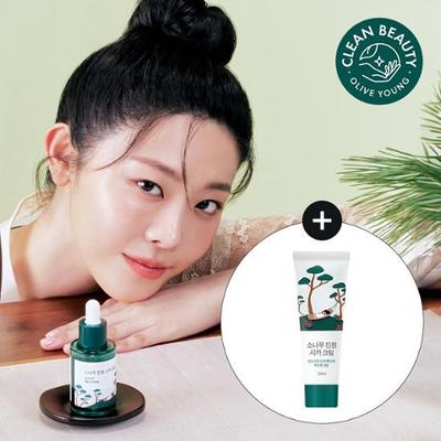 Round Lab Pine Soothing Cica Ampulle 30ml Spezial (+ 10ml Creme mitgeliefert)