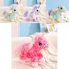 Plush Unicorn Toy With Pp Cotton Filling For Childrens Gift And Playroom Decor