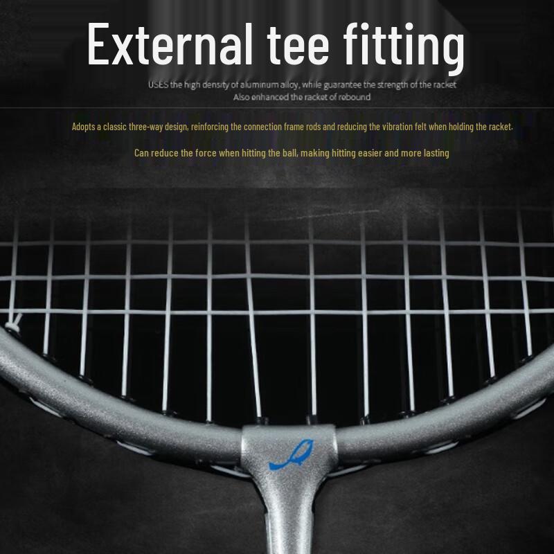 Double Fish Guldvinge Badmintonracket Parset