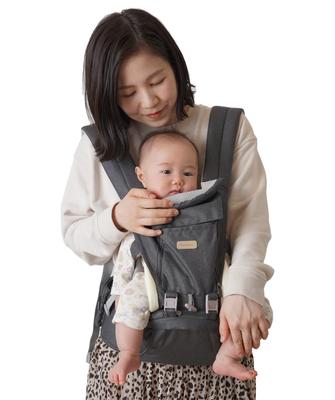 [Supervised by a Childcare Professional and Featured In Babymo Kodomo Magazine] Baby Carrier, Hip Seat, Baby Sling, Back Carrier, Multifunctional Baby