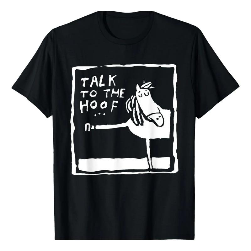 Divertida Camiseta Para Montar A Caballo Con Forma De Talk T S