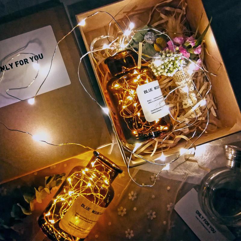 HOMZY Solar 10LED 20LED Wine Bottle Lights Cork Shape Fairy Lights Garland Christmas Light Copper Wire Home Room Decoration Lamp