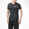 Under Armour Logo Printed Round Neck Short Sleeve T-Shirt Men Tops Black-Camouflage 1361519-001