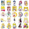 51 Unique Sailor Moon Cartoon Stickers for Luggage, Tablets, and More