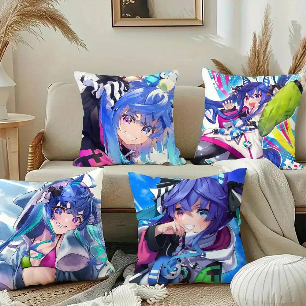 Twin Turbo Hot Anime Umamusume Pillow Case Square Pillow Bedroom Sofa Leisure Comfort Cushion Car Home Decoration