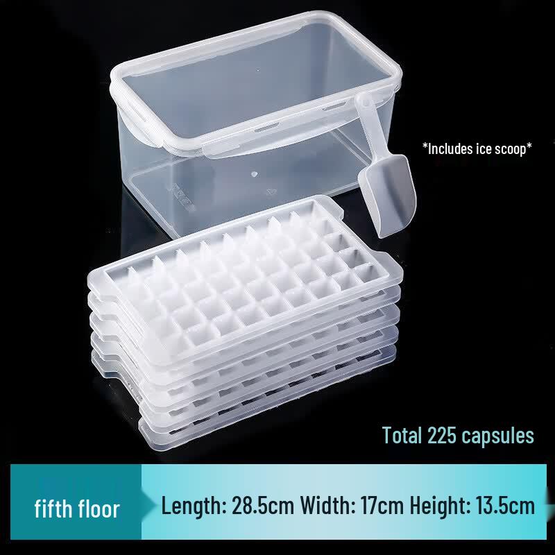 Multi-Layer Silicone Ice Cube Tray