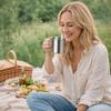 Stainless Steel Water Cup Portable Water Cup Accessories Gifts Drinking Cup