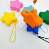 Creative Silicone Coin Purse Portable Zipper Cosmetic Bag Starfish Shape Earphone Bag Women Girls Multifunction Storage Bag