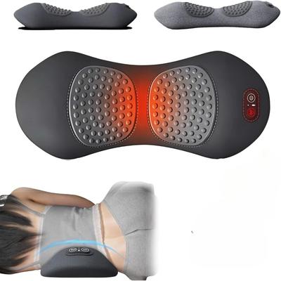 Smooth Spine Triple Fusion Back Massager, 2025 Upgraded 3 In 1 Back Massager, Massage Relaxer for Neck, Shoulders and Back Suitable for Pain Relief