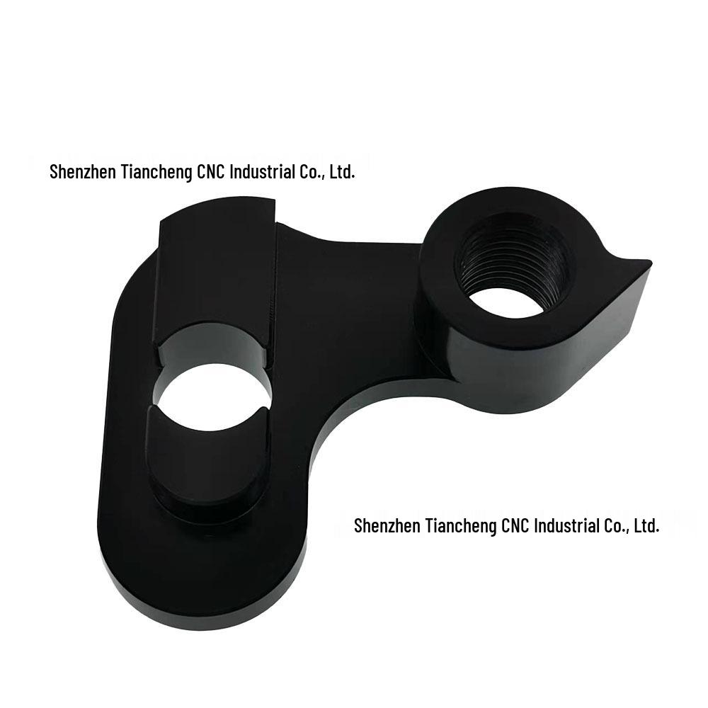 

Modified Derailleur Hanger for Folding Bike with Single Speed and 3-Speed Rear External hanger чёрный