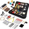 72-piece Complete Guitar Tool Kit Set: Guitar Repair &amp; Maintenance Kit With Comprehensive Guitar Accessories