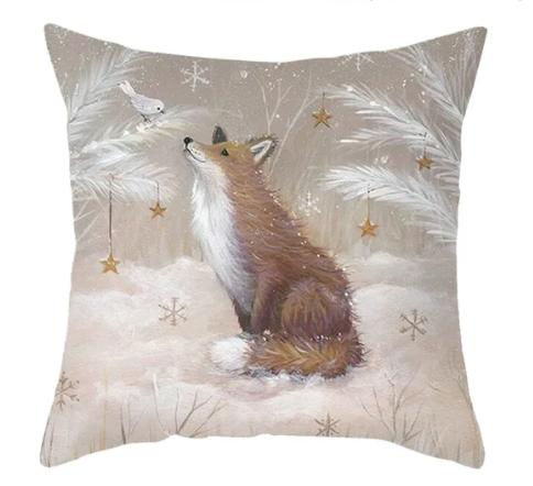 45Cm Christmas Pillowcase Cushion Cover Christmas Decorations For Home Christmas Ornament Gift Happy New Year