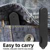 Folding Mens Comb With Abs Material For Travel And Styling Convenience