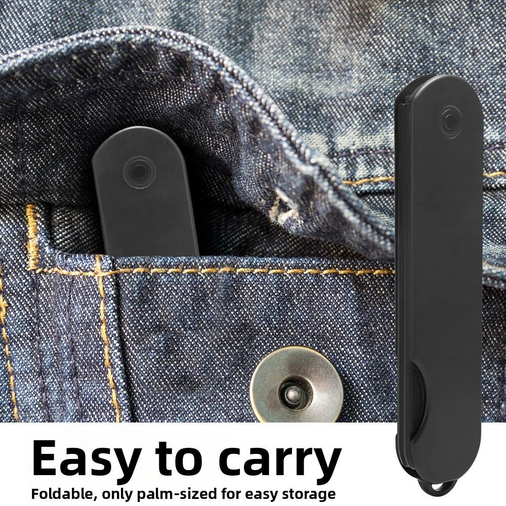 Folding Mens Comb With Abs Material For Travel And Styling Convenience