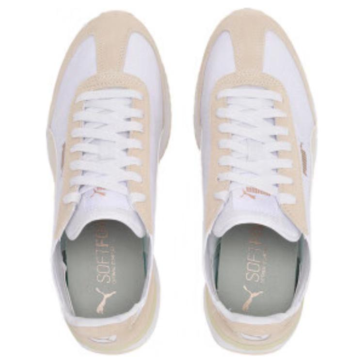 Puma R78 Lightweight Comfortable Durable Breathable Supportive Low-Top Casual Urban Commuting Running Shoes Unisex Sneakers Off-White 392901-15